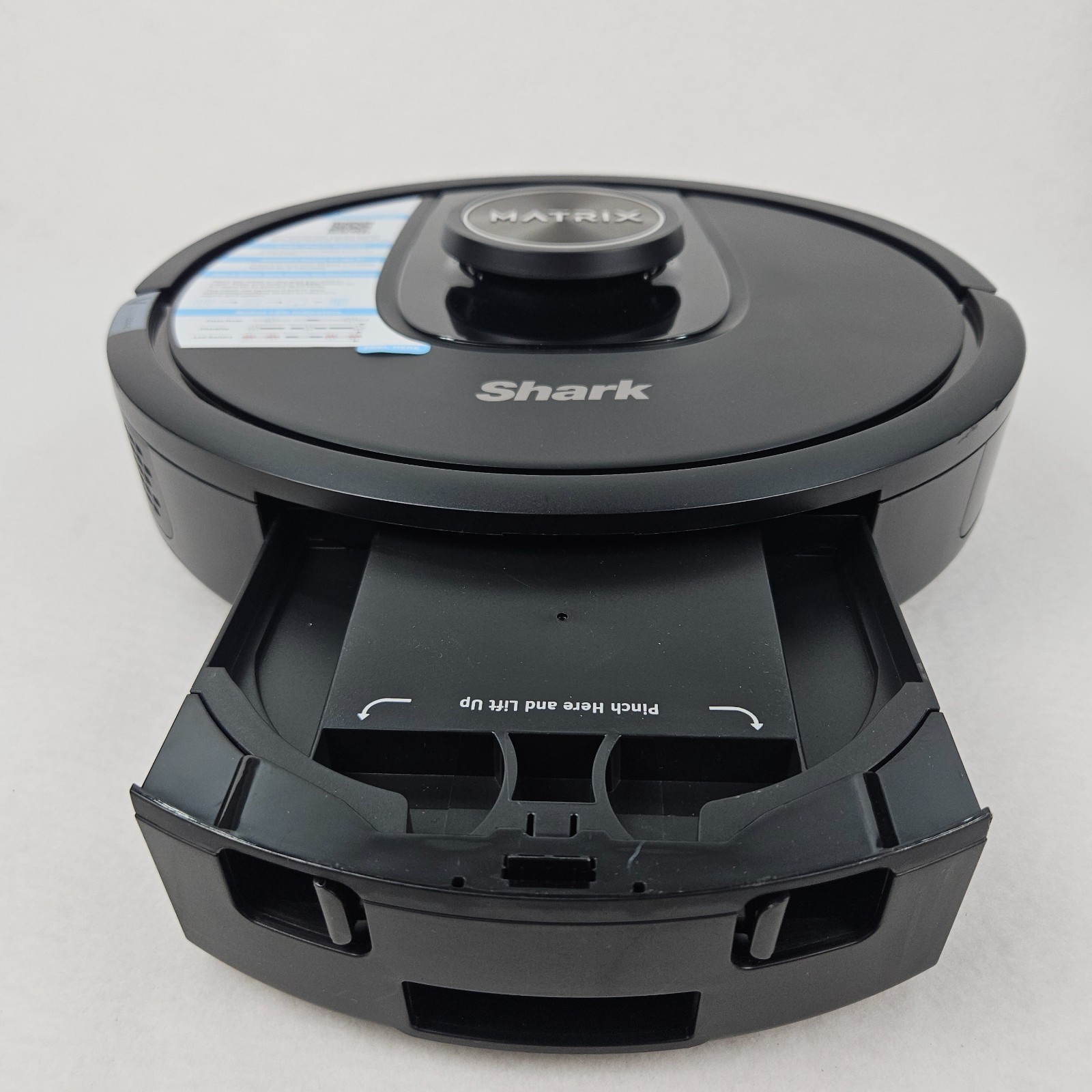 Shark Matrix Plus Vacuum Self-Emptying Robot Home Mapping Hepa Black UR2360EEUS