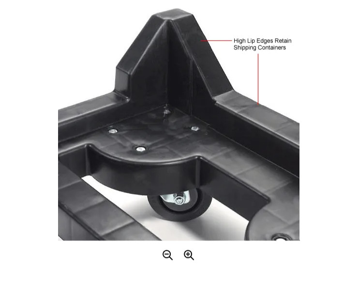 USED QUANTUM STORAGE SYSTEMS Dolly 1,000 lb Load Capacity 24 in x 15 in x 8 in