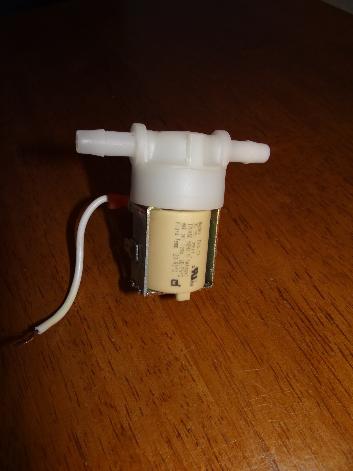 Genuine DVA-12 Hoover Steam Vac V2 SpinScrub SOLENOID Water Valve 120V F7452-900