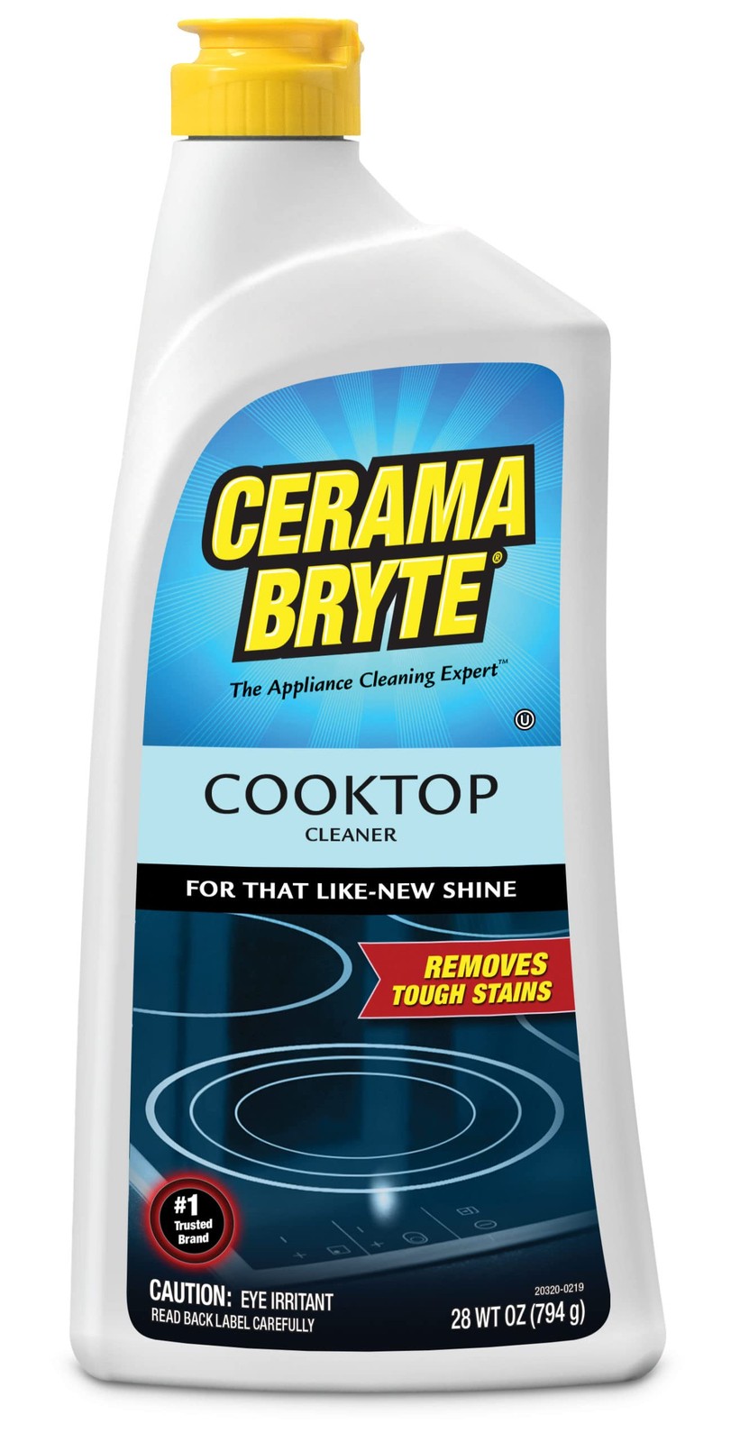 Cerama Bryte Removes Tough Stains Cooktop/Stove Top Cleaner Glass/Ceramic 28 oz