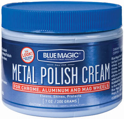 Blue Magic 400 Metal Polish Cream, 7 oz. – Quantity 6