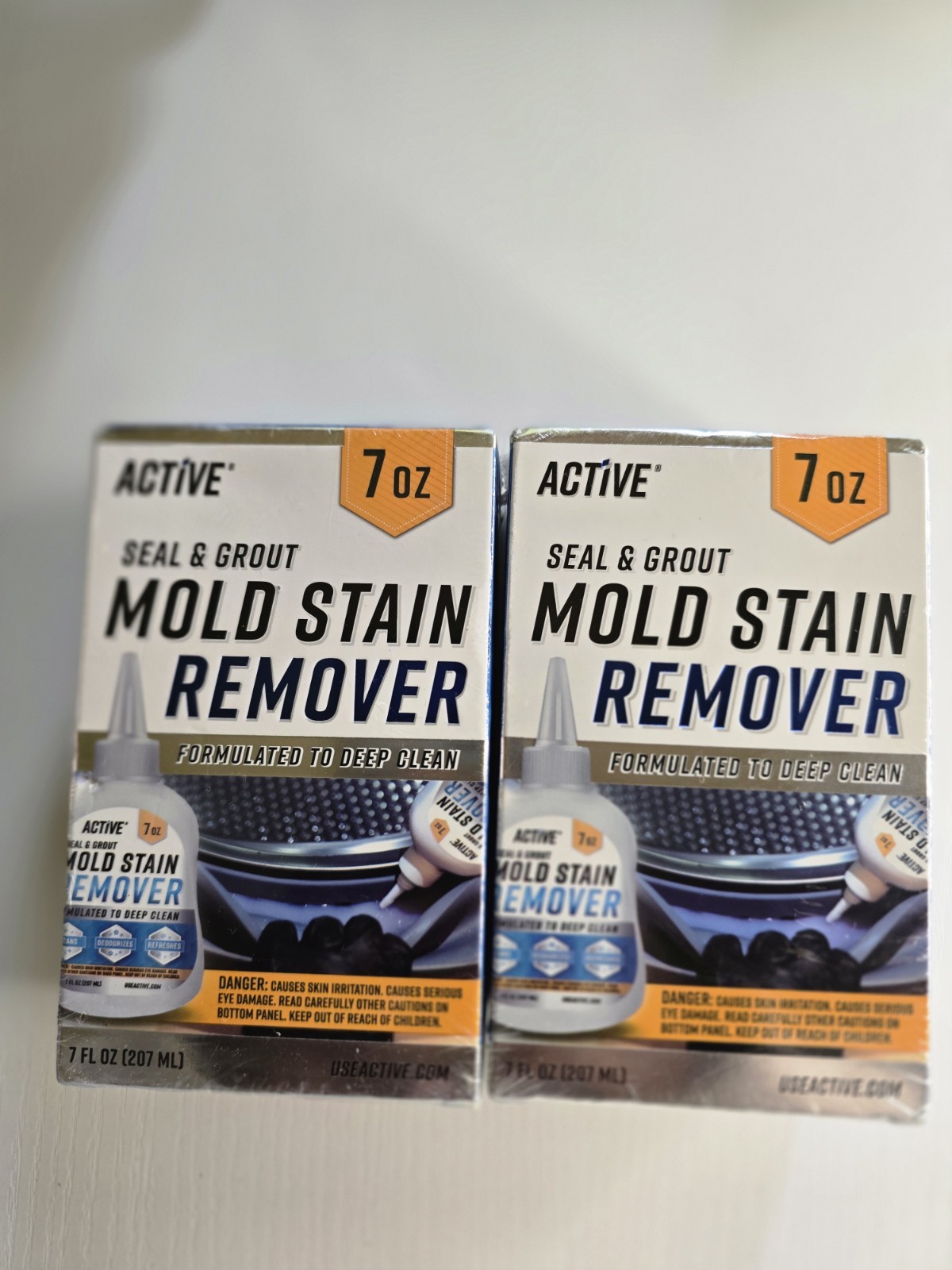 Pack OF 2 ACTIVE Mold Stain Remover Gel Cleaner – Heavy Duty Stain Cleaner