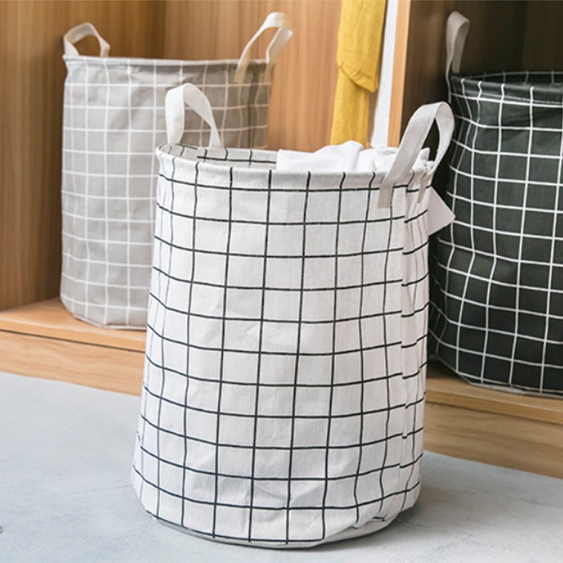 Dirty Clothes Basket Foldable Miscellaneous Storage Bucket House Laundry Basket