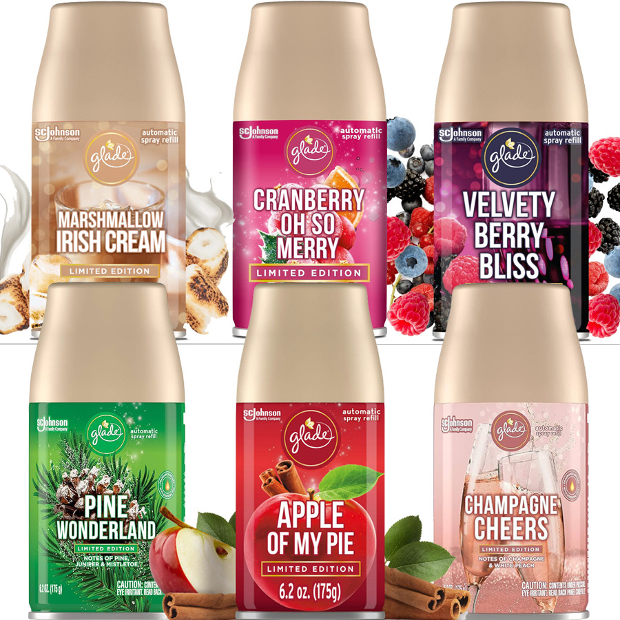 GLADE LIMITED EDITION AUTOMATIC SPRAY REFILL CHOOSE SCENT