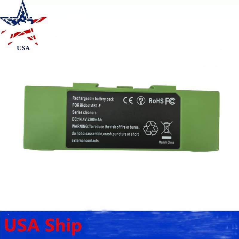 14.4V 5200mAh ABL-F Li-ion Extended Battery for iRobot Roomba J6+ J7+ J8+ J9+