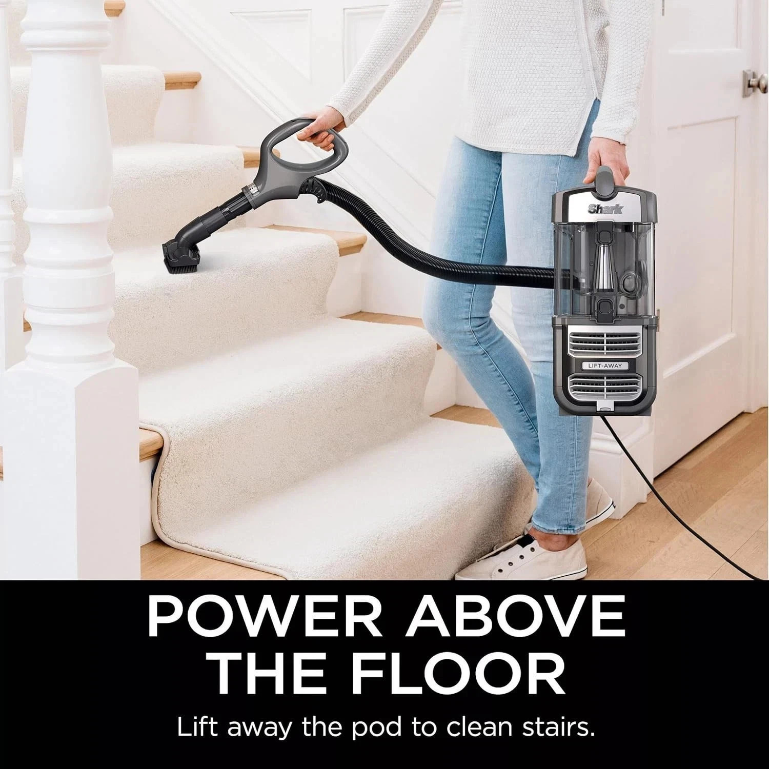 Shark UV700 DuoClean Vacuum Cleaner with Self-Cleaning Brushroll and HEPA Filter