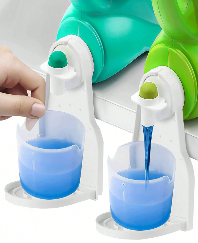 1Pcs Laundry Detergent Cup Holder – Foldable & No-Drip Design -NEW