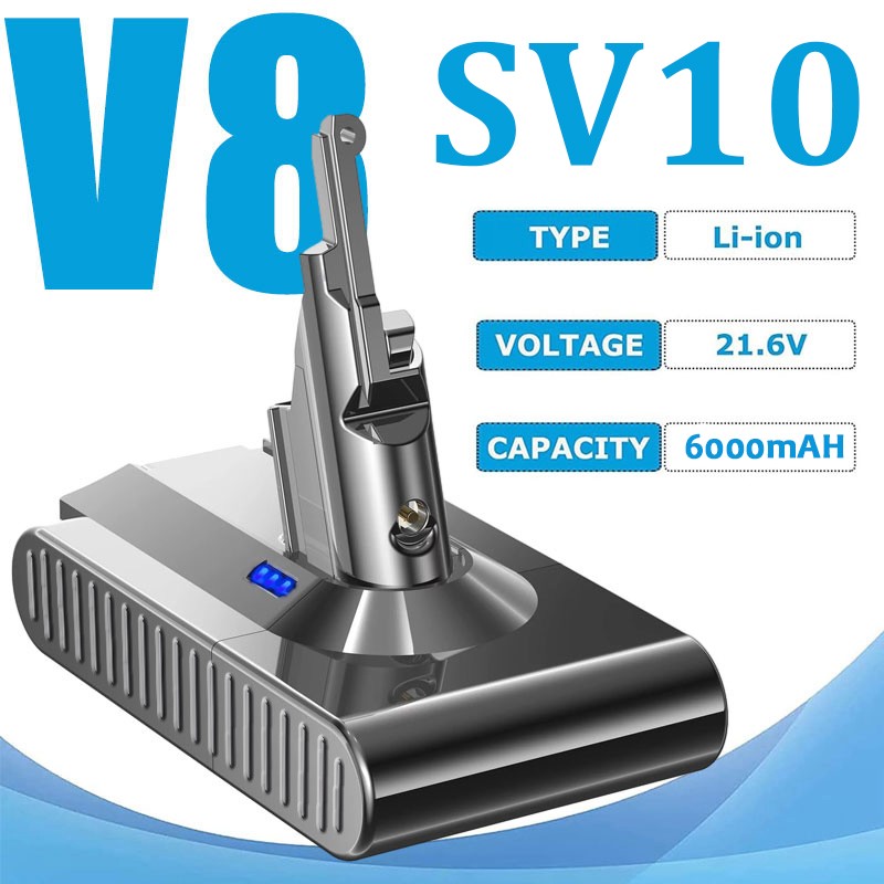 For Dyson V8 Absolute 21.6V 9500mAh Cordless Vacuum Cleaner Li-ion SV10 215681