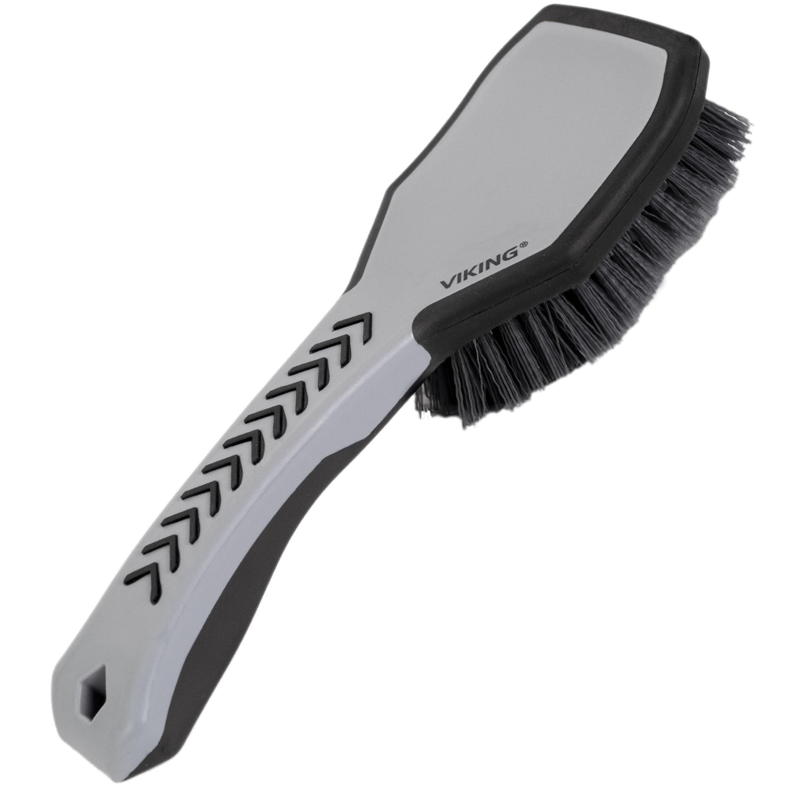 Tire and Wheel Brush for Car Cleaning, 10.3 x 3.3 x 2.3 inches, Grey
