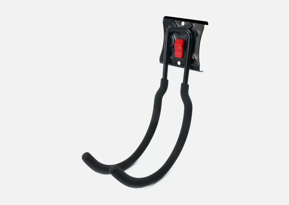 Hyper Tough Quick Release 6-inch U Hook for Snap Rail, Organizer, Wall Mount
