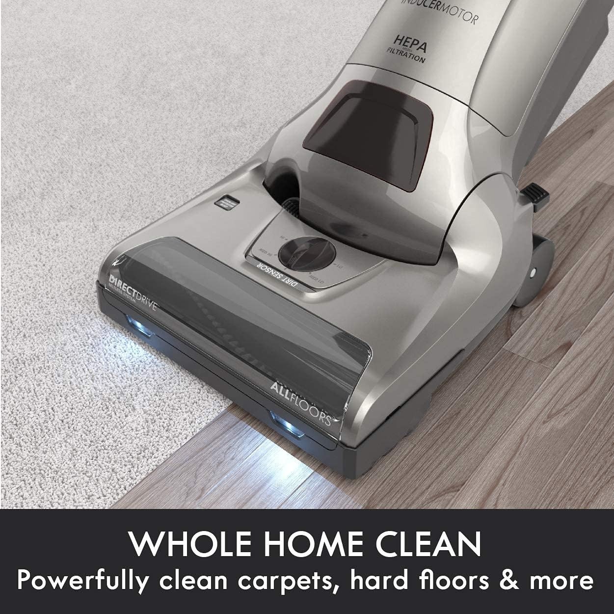 Elite 31150 Pet Friendly Bagged Upright Beltless Vacuum w/Pet Handi-Mate, Triple