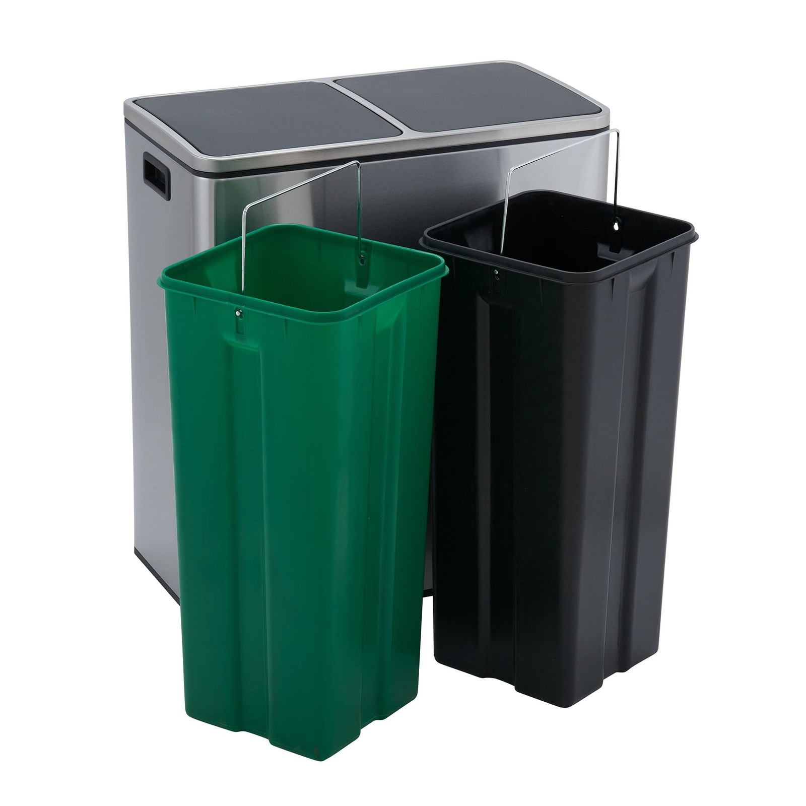 Design Trend Household Essentials Dual Compartment Trash Can 30 Liter / 8