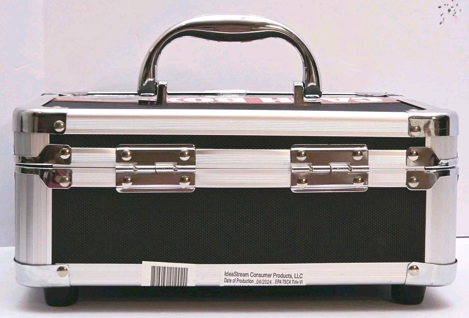 Vaultz Locking Cash Box w/ Combination Lock & Carrying Handle 8.5″x10″x4″, New