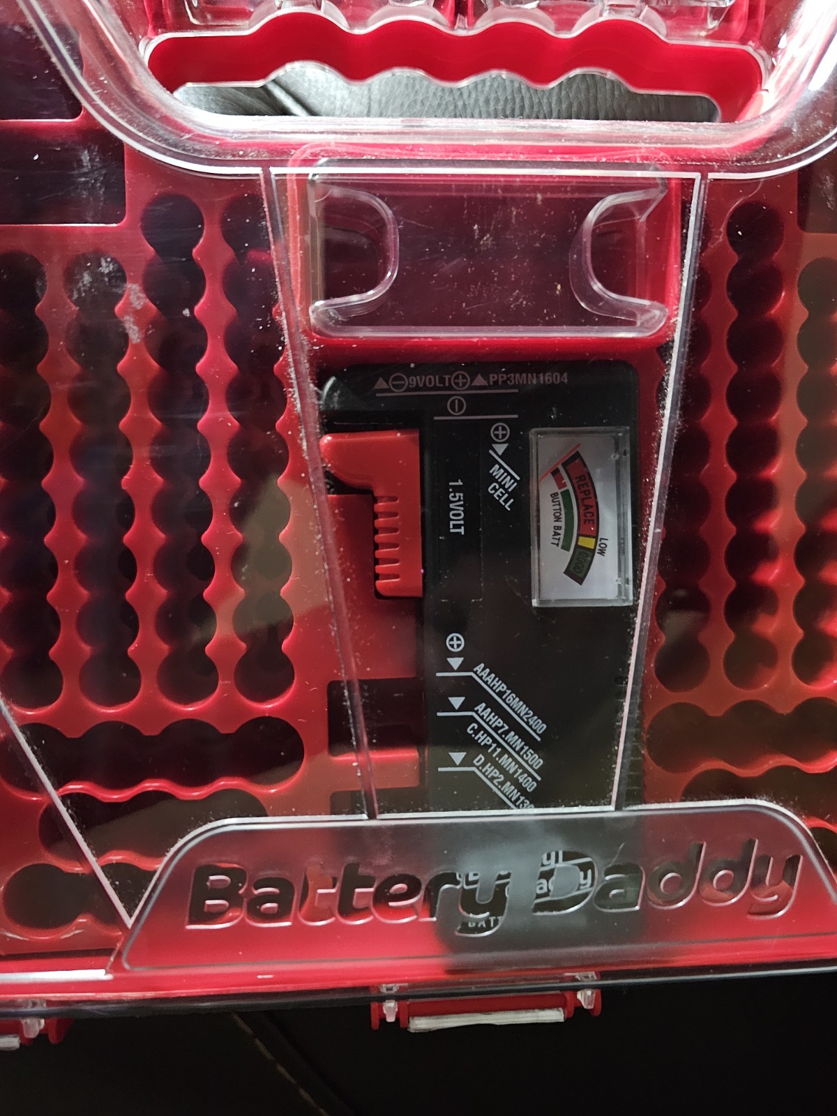 Ontel Battery Daddy Organizer Caddy. Preowned.