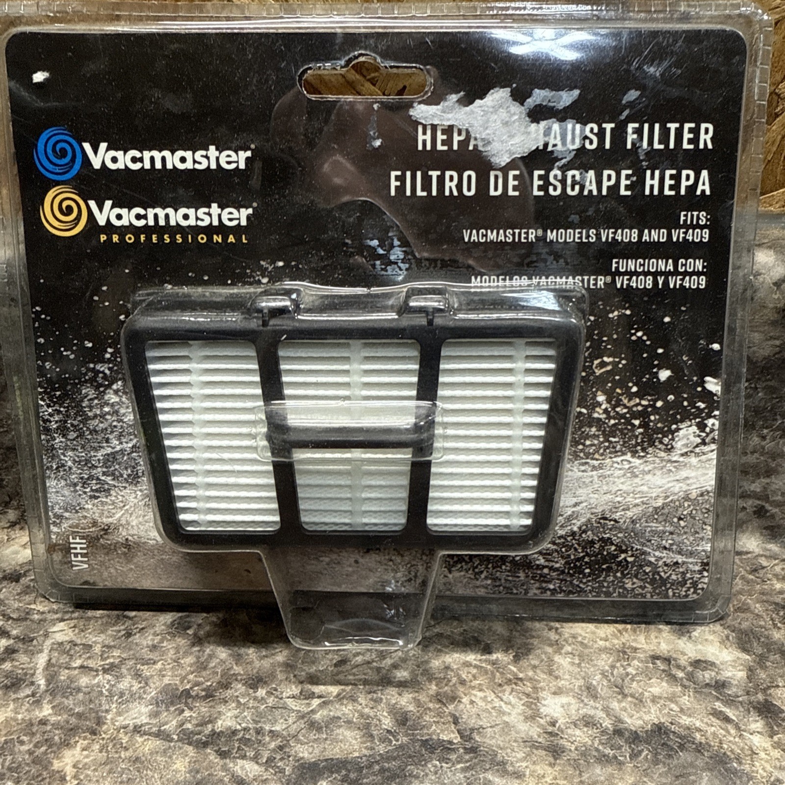 NEW – sealed Vacmaster HEPA Exhaust Filter, VFHF, VF408 & VF409