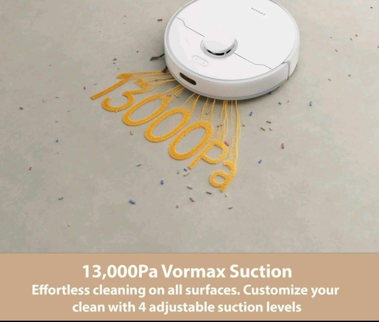 Dreame GoVac 200L Robot Vacuum & Mop 13,000Pa App Control Smart Mapping
