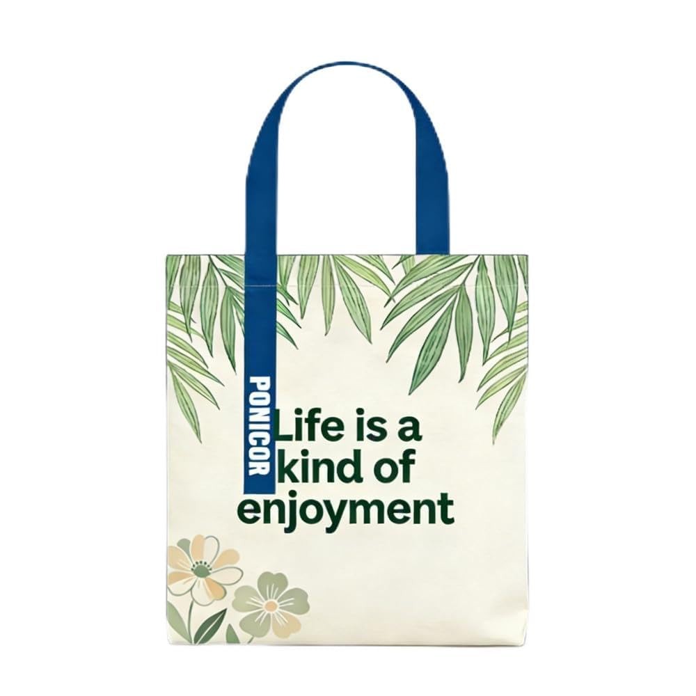 Canvas Tote Bag for Women, Reusable Large Capacity Shoulder Bag, Lightweight …