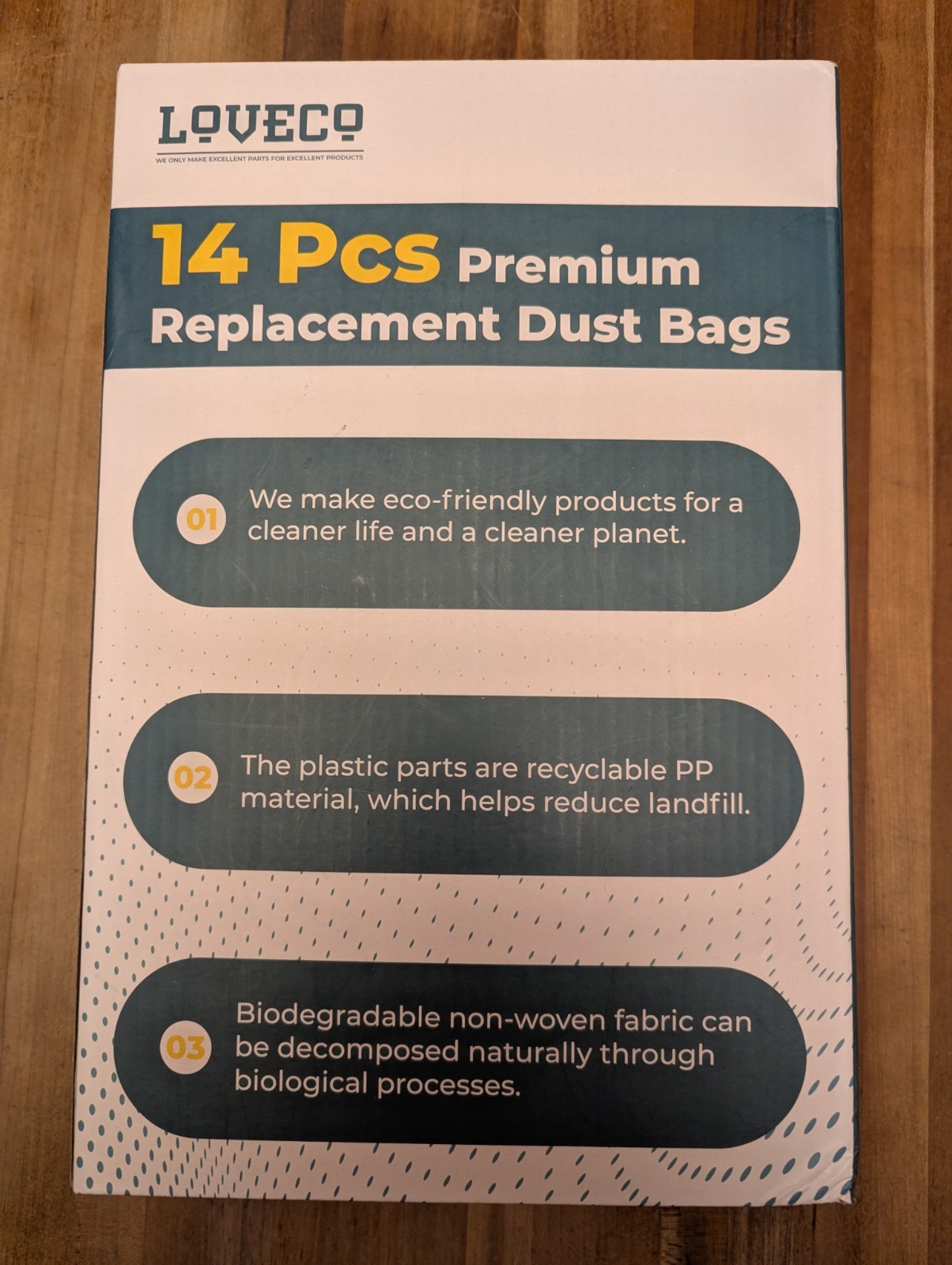 14pk Dust Bags for Roborock Q Revo, S8 MaxV Ultra, S7 MaxV, Q7, Q5 Replacement