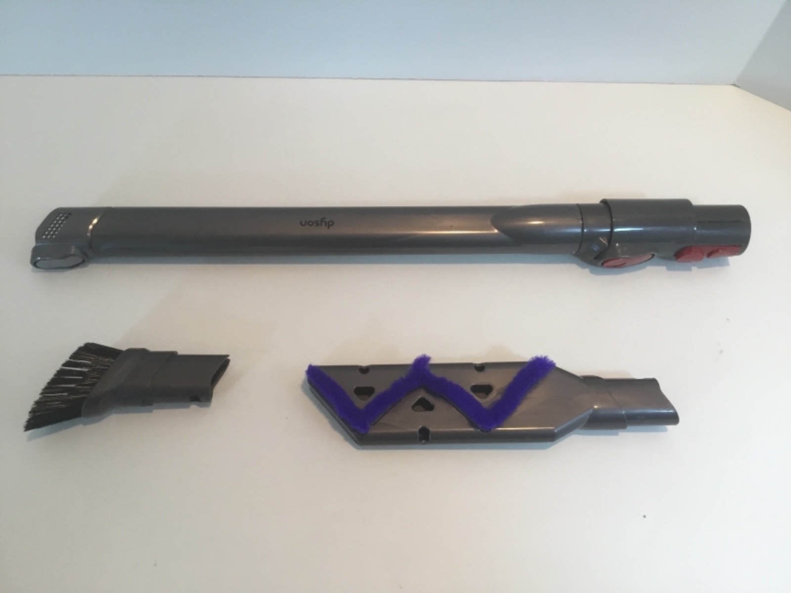 Dyson V8 V7 V10 Carbon Fiber Reach-under Flexi-Crevice tool 3 Pc Genuine Dyson