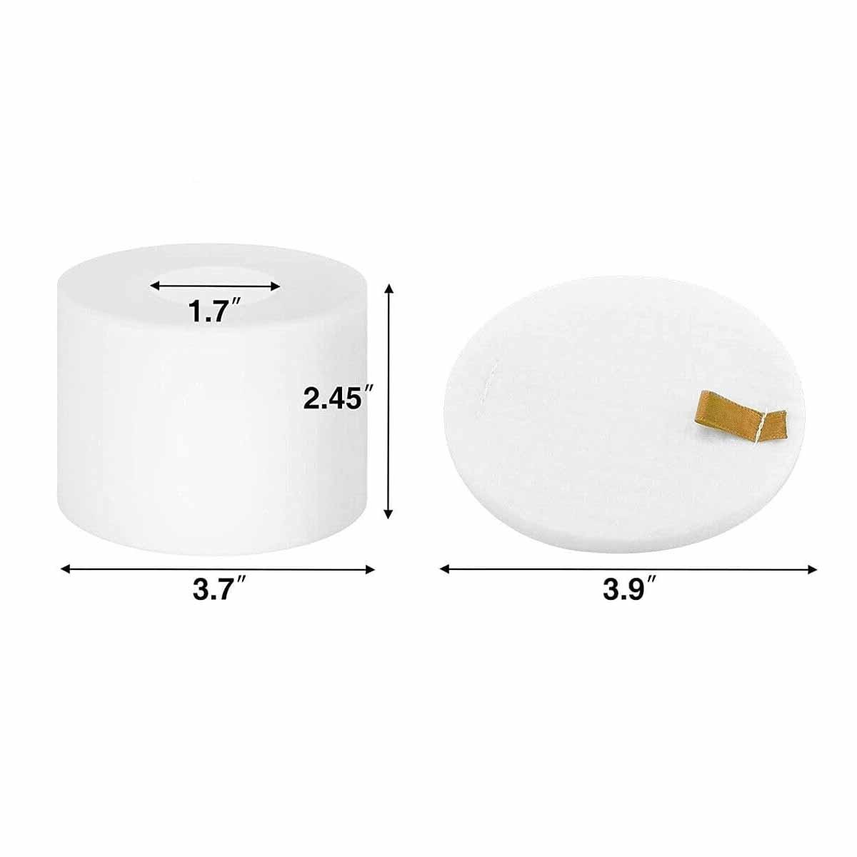 4 PK XFF600 Replacement Filter for Shark Vacuum – UV700, ZU700C, ZU701