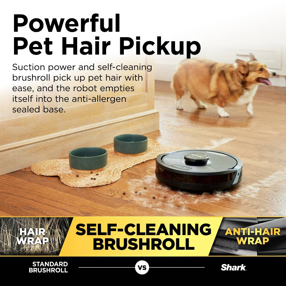 Shark Matrix Plus 2in1 Robot Vacuum & Mop with Sonic Mopping, Matrix