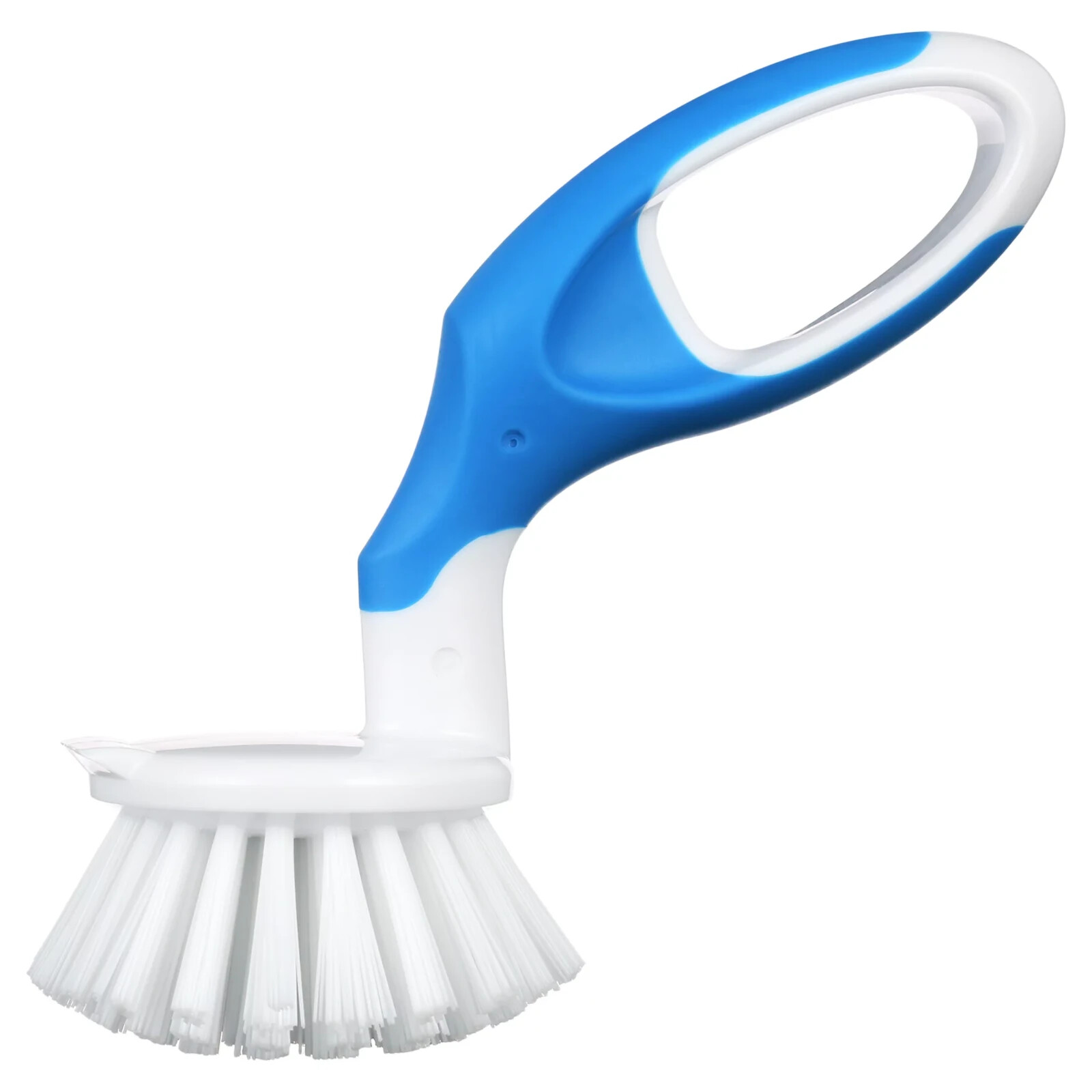 MULTI-PURPOSE SMALL HANDY SCRUBBER BRUSH Nylon Bristles Household Cleaning Pots