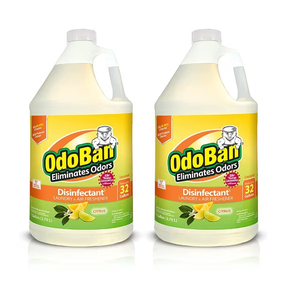 OdoBan Disinfectant Concentrate Odor Eliminator 2 Gallon Citrus Scent