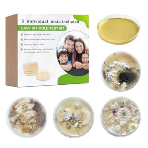 Mold Test Kit for Home – 5 Pack Individual Tests,Diy Detector at Home – New