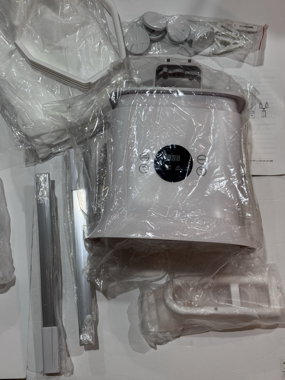 Automatic Ironing Machine, Portable Hands-Free Wrinkle Remover for Shirts & Pant