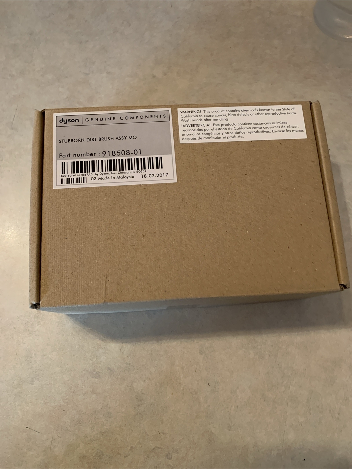 Dyson Genuine Stubborn Dirt Brush Attachment Tool (918508-01) – NEW