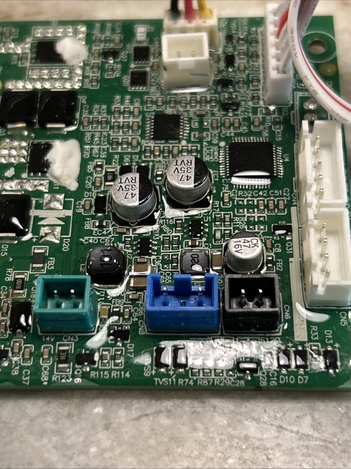 Shark HydroVac Cordless XL 3-in-1 Vacuum WD200 WD201 PCB Circuit Board Assembly.