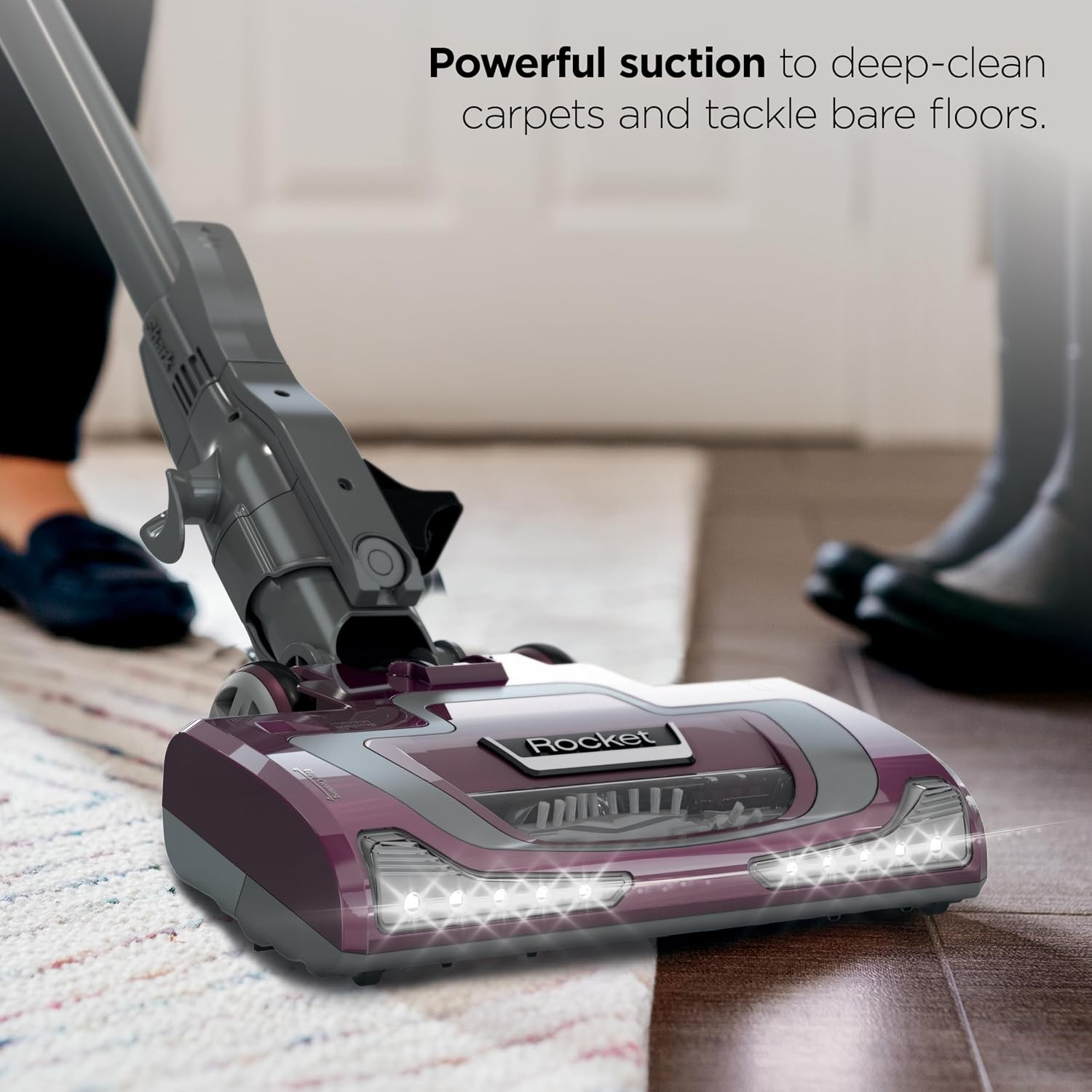 Corded Lightweight Stick Vacuum for Hard Floors & Carpets, Pet Hair Cleaner