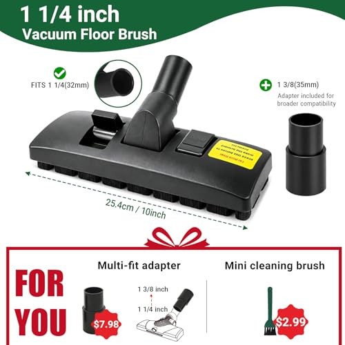 Universal Vacuum Floor Brush Attachment