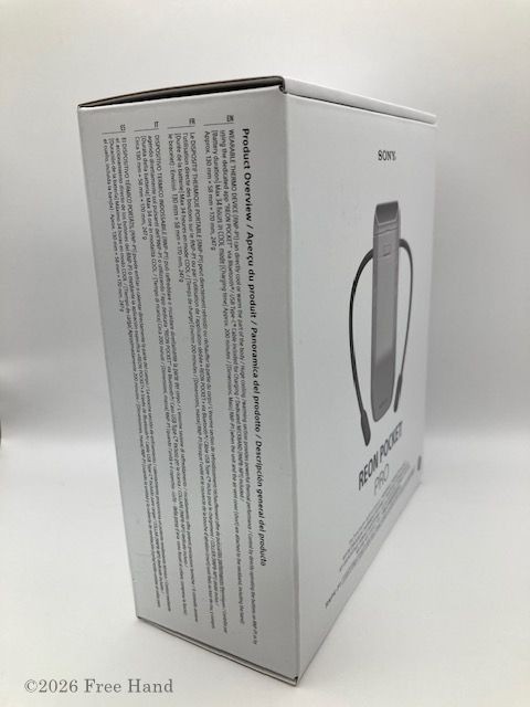 Sony Reon Pocket Pro Sensing Kit RNPK-P1 Wearable Thermo Device US Customs Free