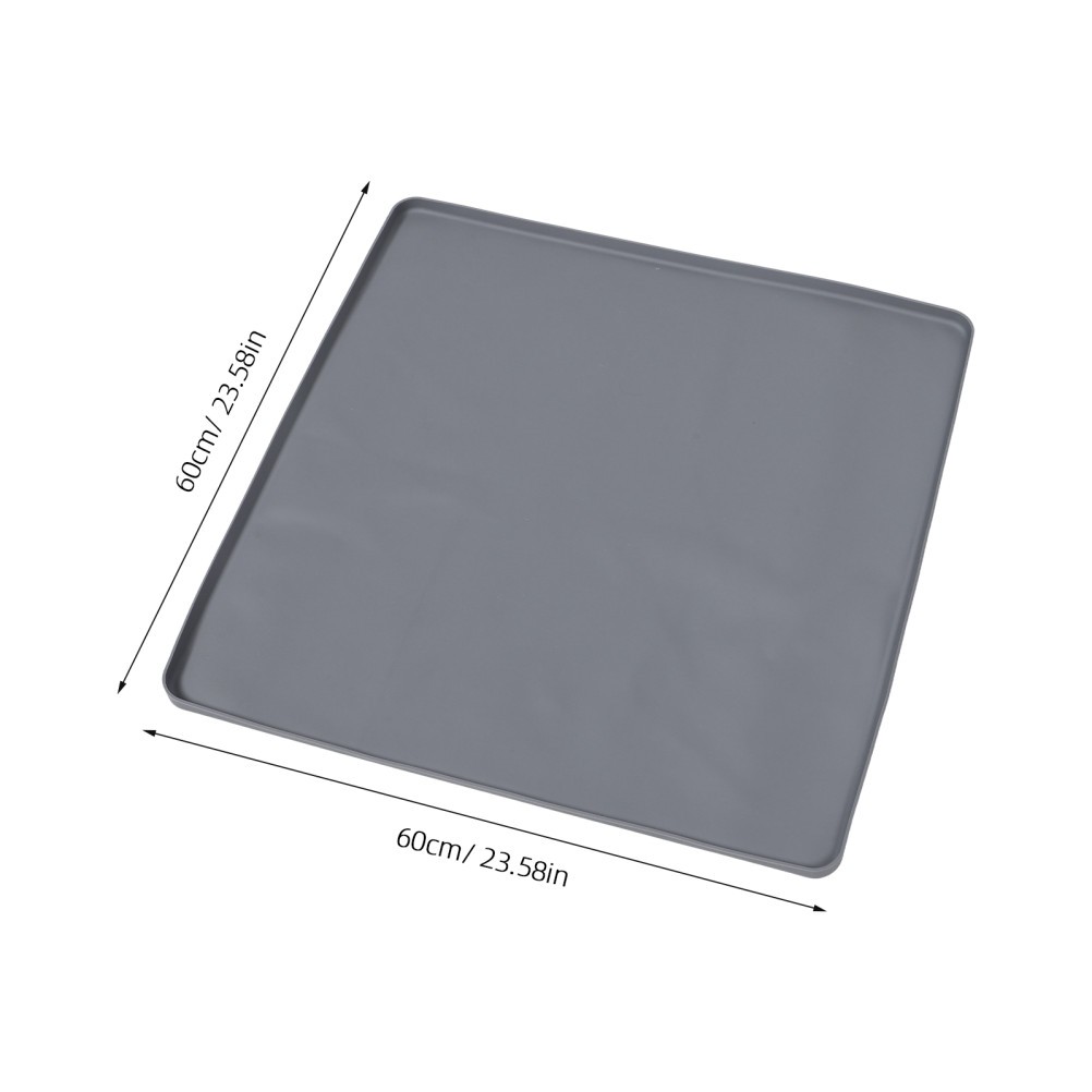 Dishwasher Waterproof Tray Pan for Leaks Bathroom Silicone Shatterproof