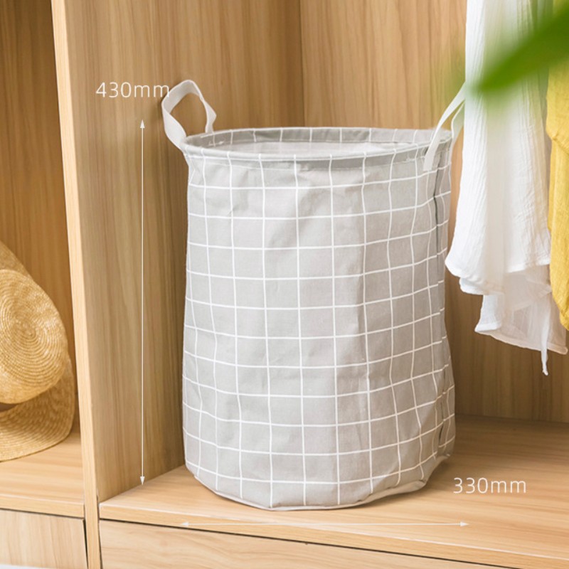 Dirty Clothes Basket Foldable Miscellaneous Storage Bucket House Laundry Basket