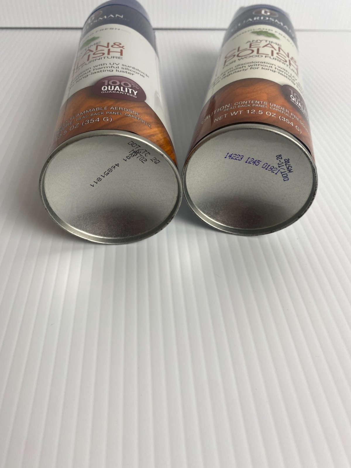 Guardsman Anytime Clean & Polish Woodland Fresh for Wood Furniture 12.5oz Lot of