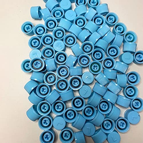 10 Pack R134A Valve Core Caps Replacement Car A/C Refrigerant Port Cap