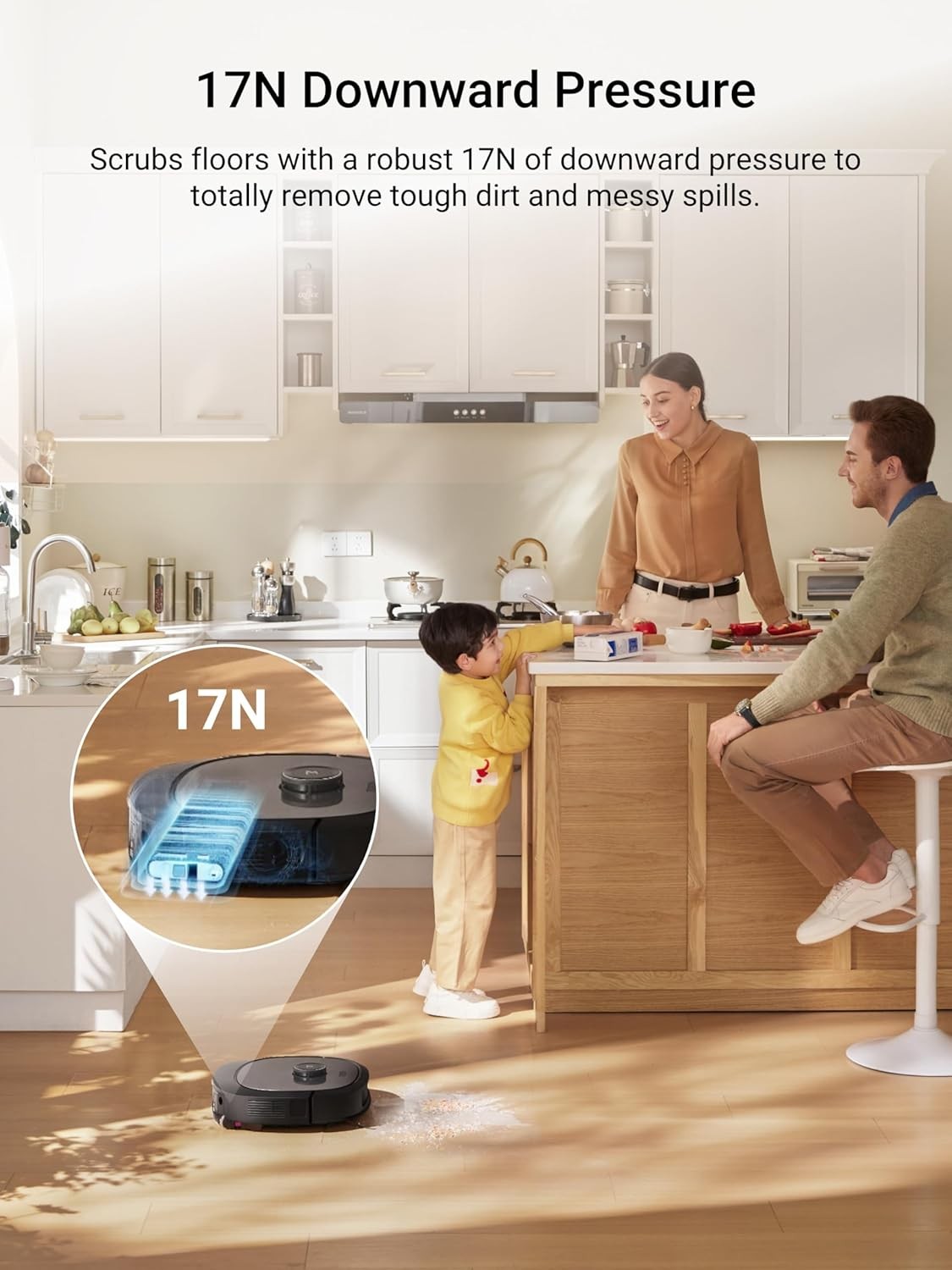 Eureka J20 Robot Vacuum Self Emptying 8000Pa Suction Auto Mop 3D Obstacle Avoid
