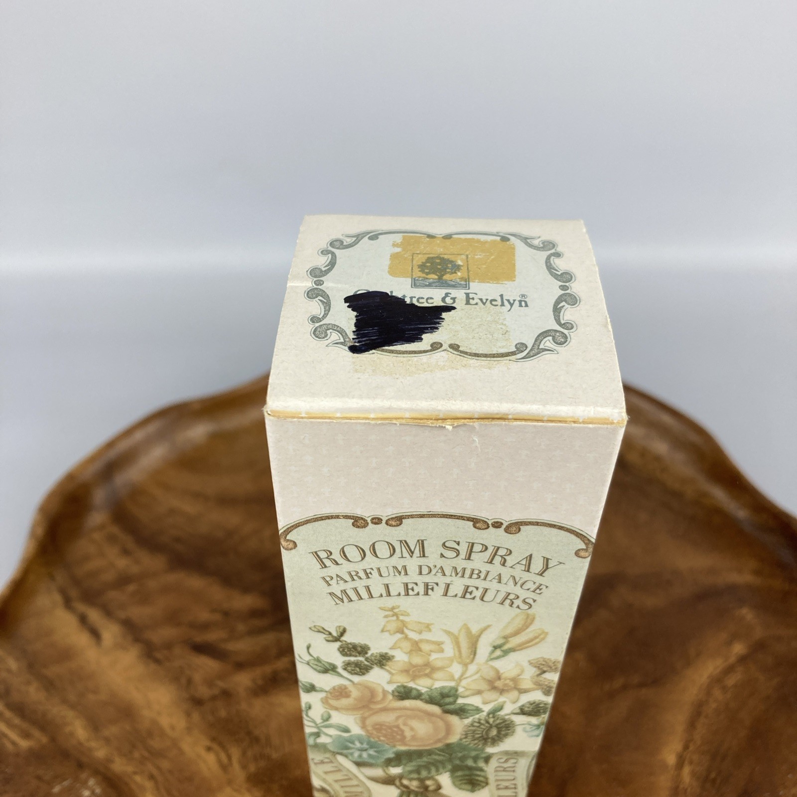 Vintage Crabtree & Evelyn MILLEFLEURS Room Spray 3.5 oz RARE New In Box