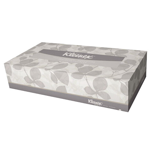 Kimberly Clark Safety 21400 KLEENEX Flat Box Facial Tissue (Pack of 3600)