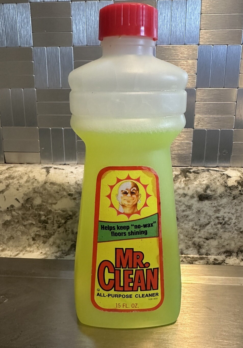 Vintage Mr. Clean All Purpose Cleaner 15 fl oz