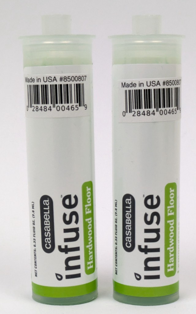 Lot of 2 Casabella Infuse Hardwood Floor Cleaner Concentrated Lemon Grass 0.33oz
