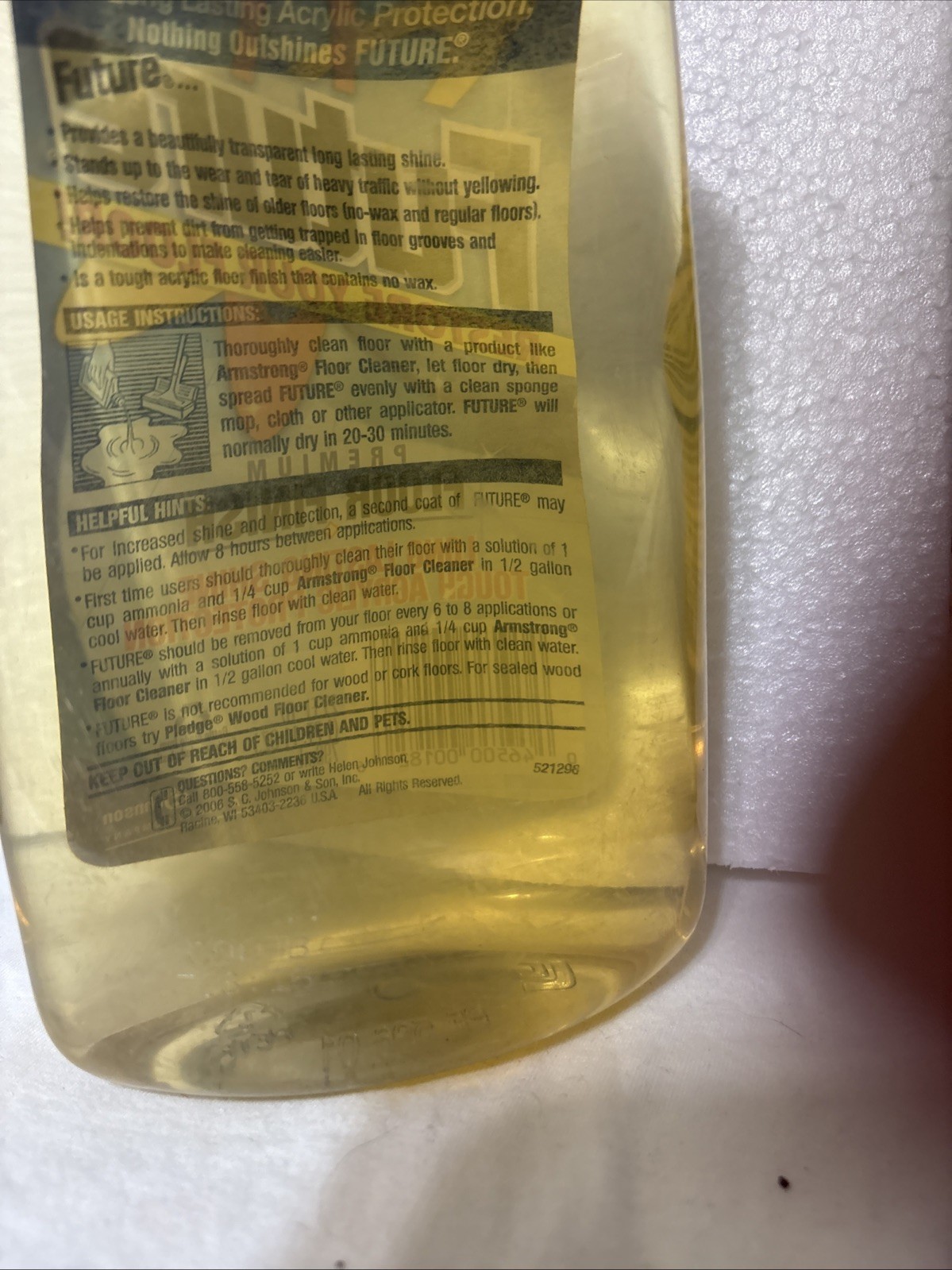 Pledge Premium Floor Finish FUTURE Shine 27oz
