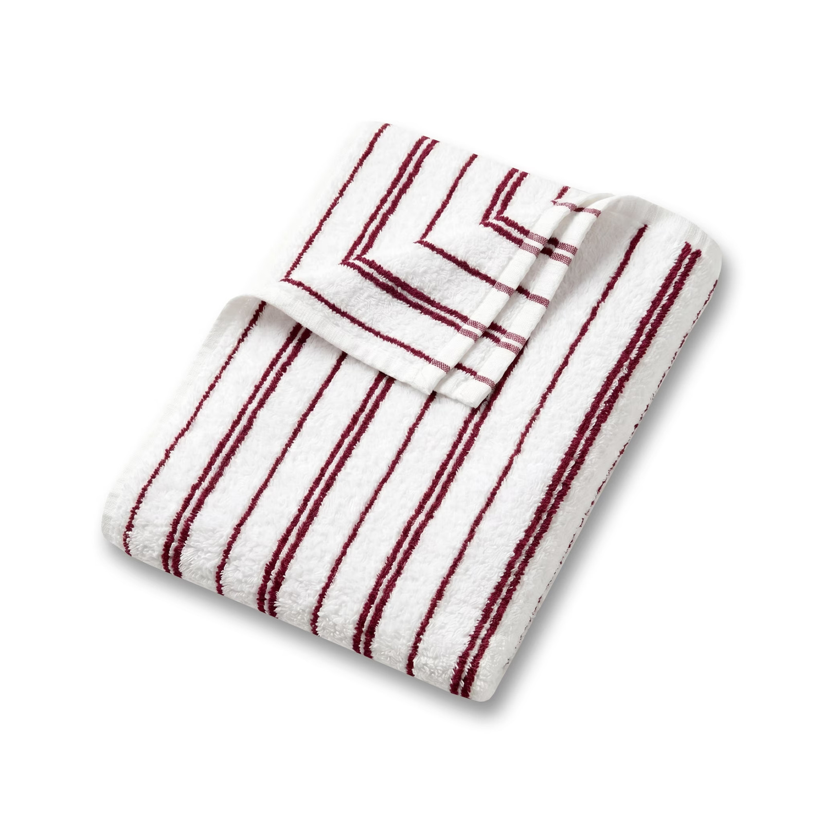 Mainstays Basic Striped Bath Towel, Soft 100% Cotton and Highly Absorbent Bath T