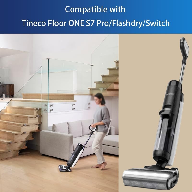 1 PCS Clean Water Tank for Tineco Floor ONE S7 Pro Wet Dry Vacuum Replacement