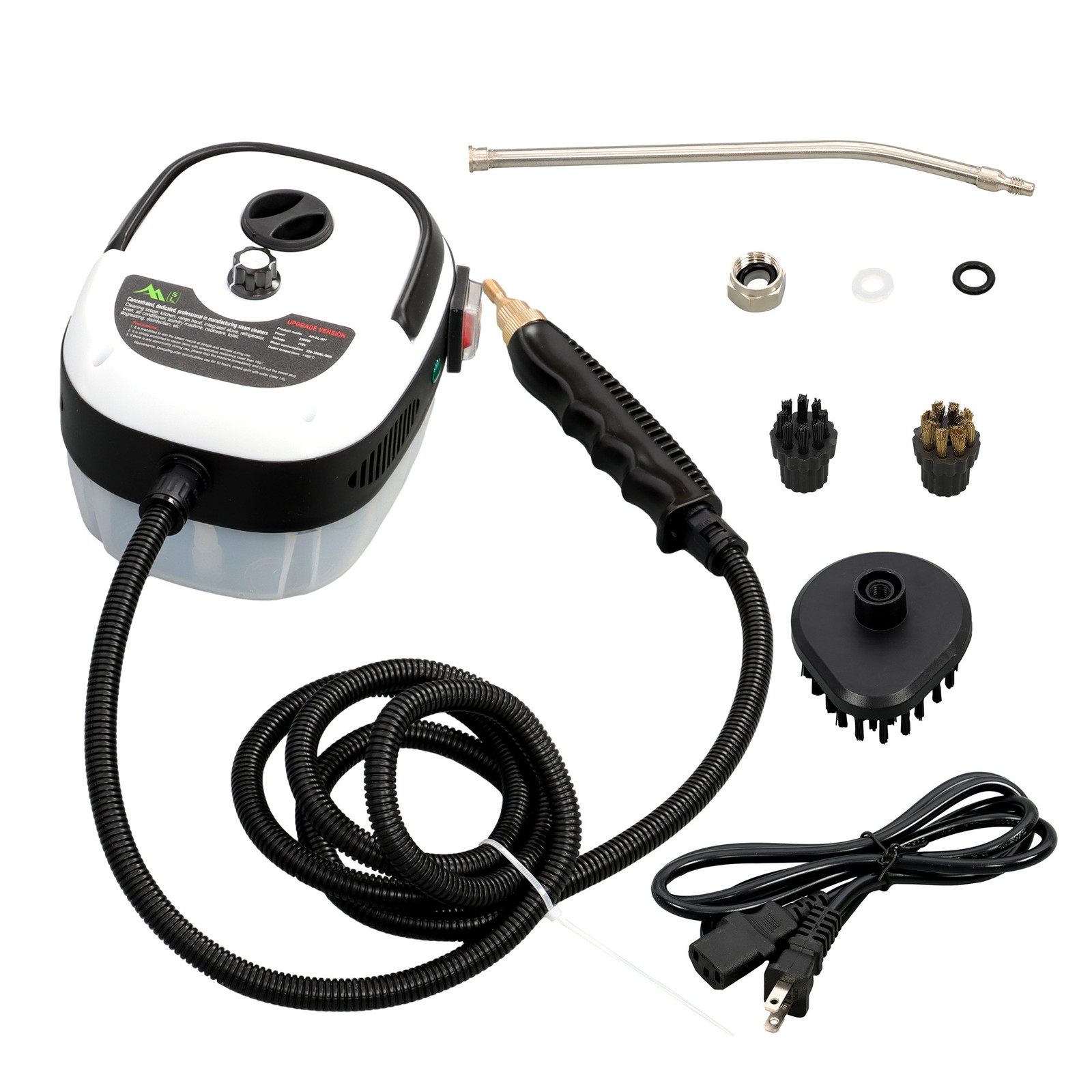 2500W 1000ml 110V Handheld High Temperature Pressurized Steam Cleaning