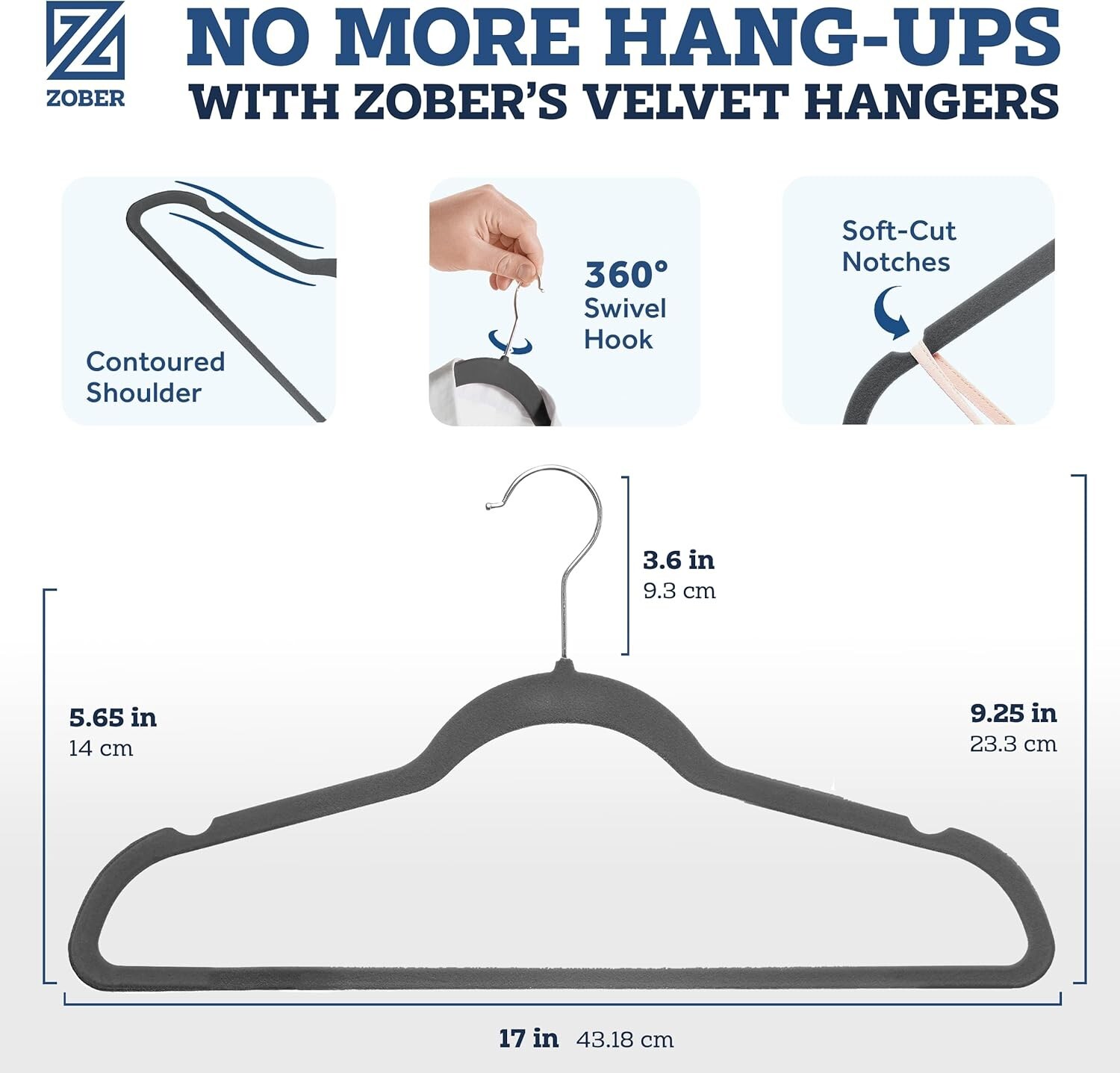 Versatile 50 Pack Velvet Hangers – Heavy Duty Non-Slip for All Clothing Types