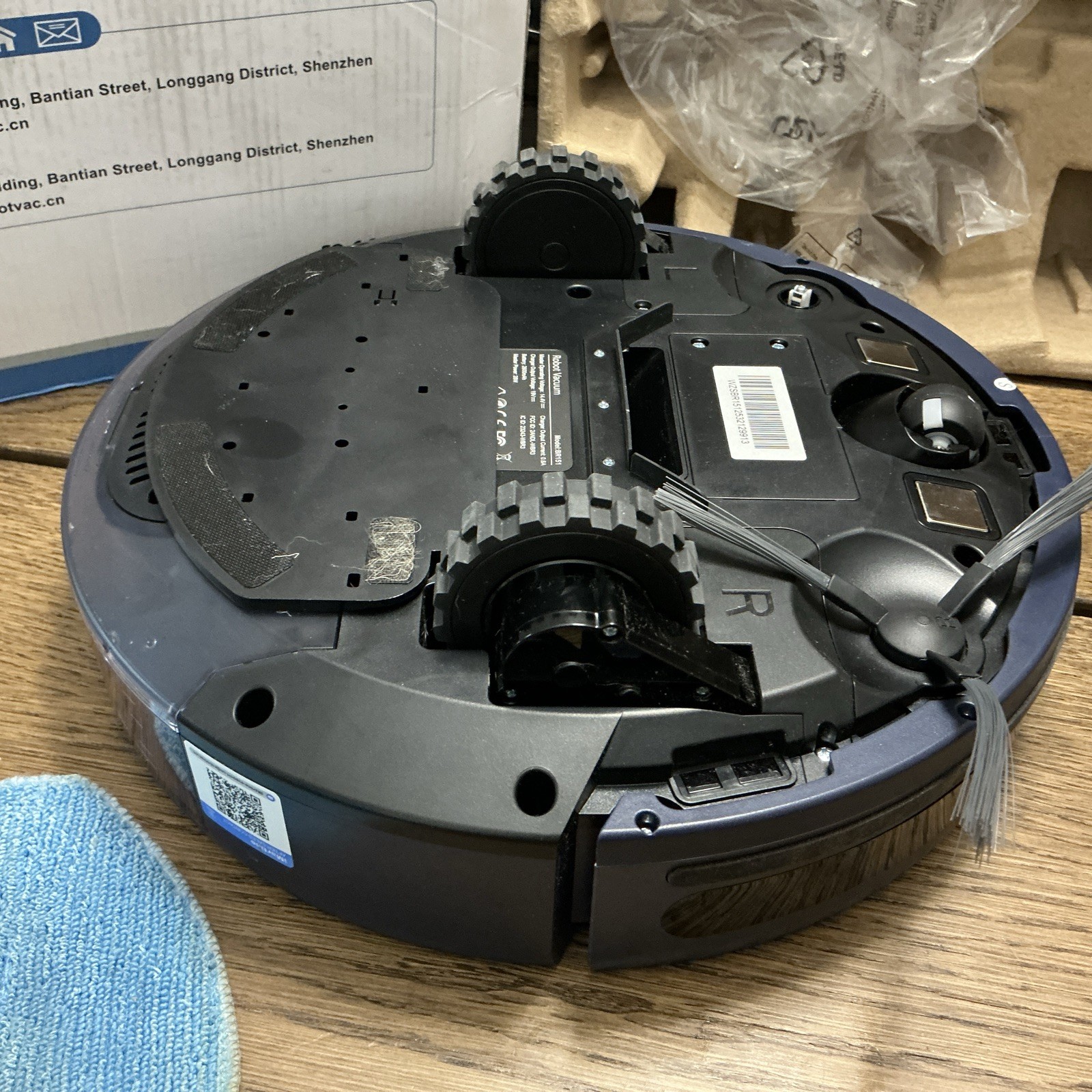 BR151 – Robot Vacuum Cleaner, 2 in 1 Robot Vacuum – READ