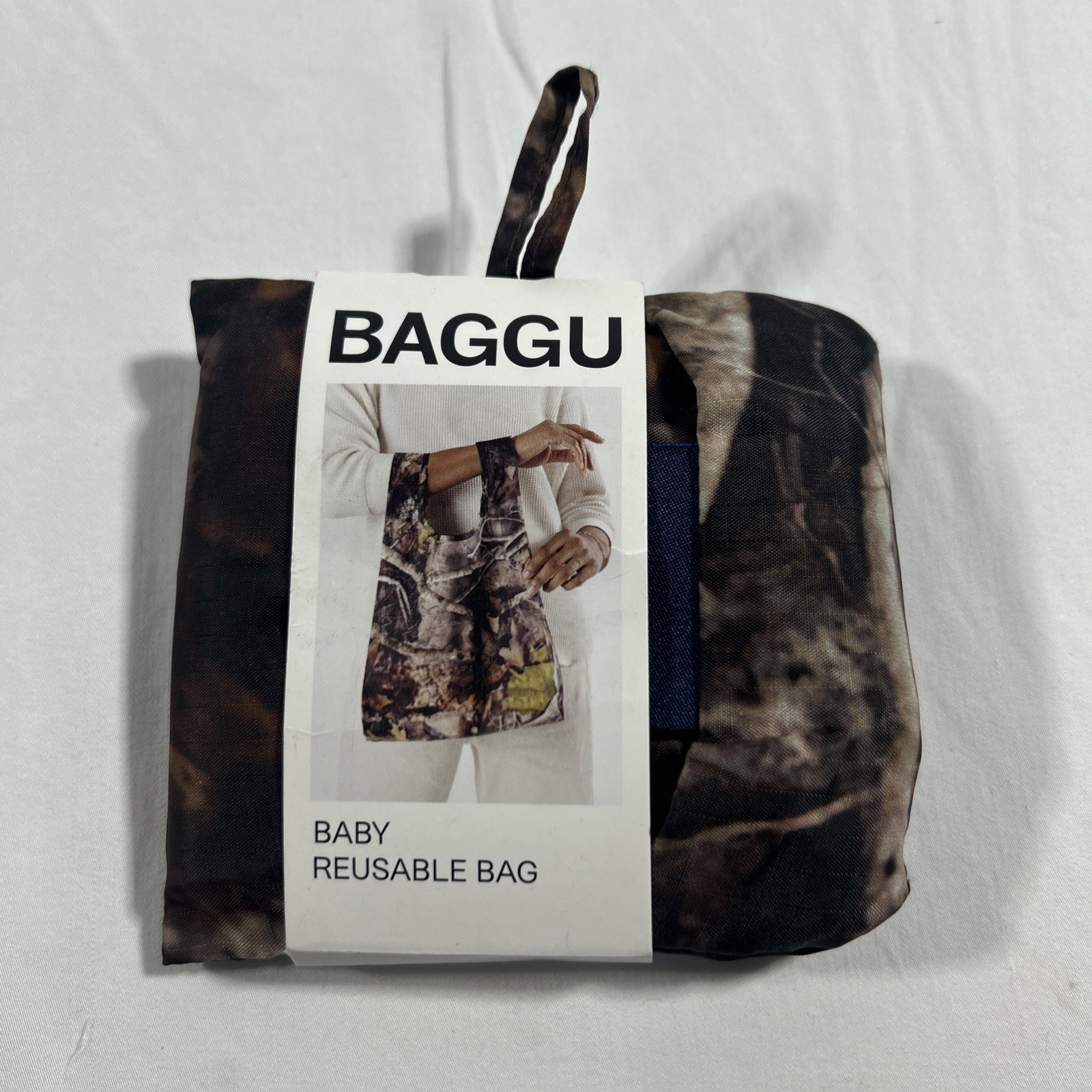 Baggu Photo Forest Standard Reusable Bag – Brown/Multi NEW IN PACKAGING